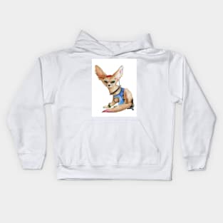 Fennec fox fatale Kids Hoodie